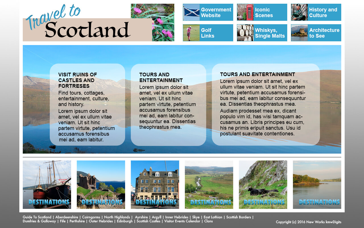 Visit Scotland fake website